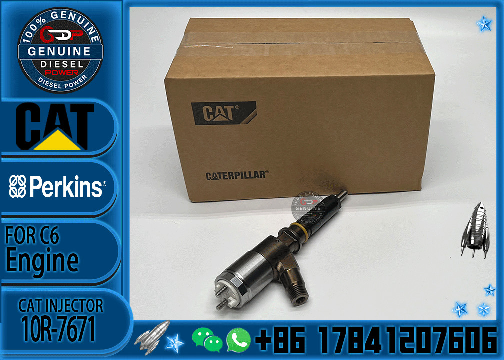 Excavator Parts CAT E 320D 323D c4.4 C6.6 Engine Fuel Injector 32F61-00062 10R-7671 320-0677