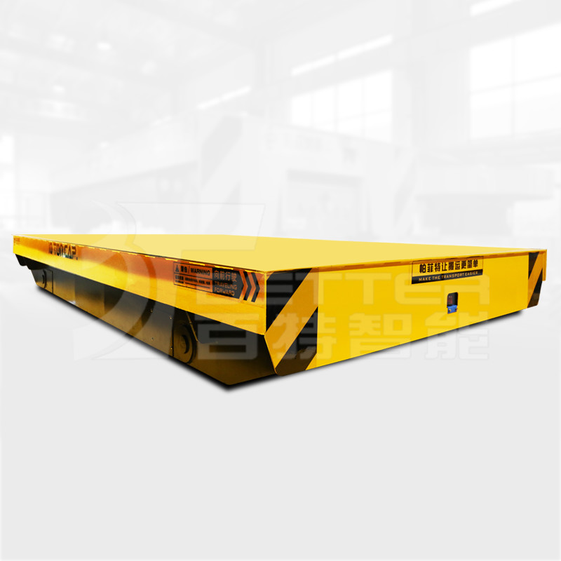Cable Power Transfer Vehicle Wireless Control Electrical Transport Wagon In Workshop