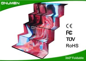 Quality Slim Collapsible P10 Outdoor Full Color LED Display Wall Video Screens Good Heat Dissipation wholesale
