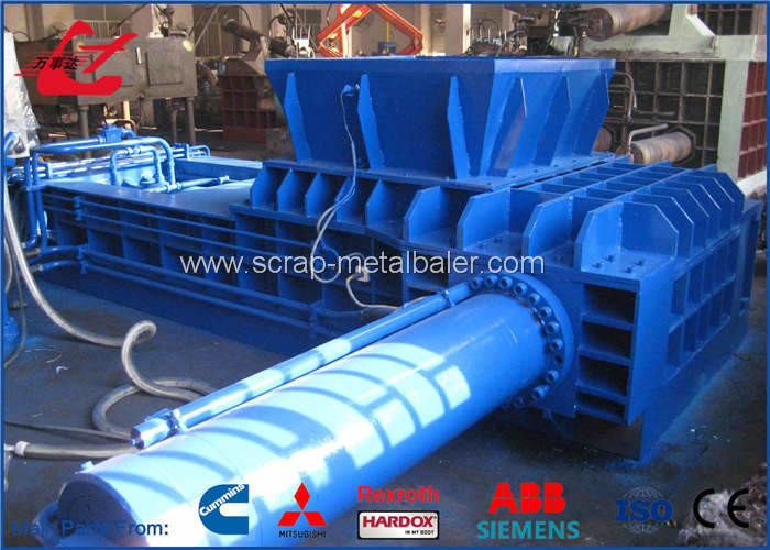 250 Ton Side Push Out Hydraulic Metal Baler Scrap Steel Baling Press Machine CE Certificated