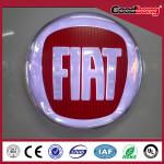 4S shop custom car logo / custom car emblem / LED backlit chrome car signage