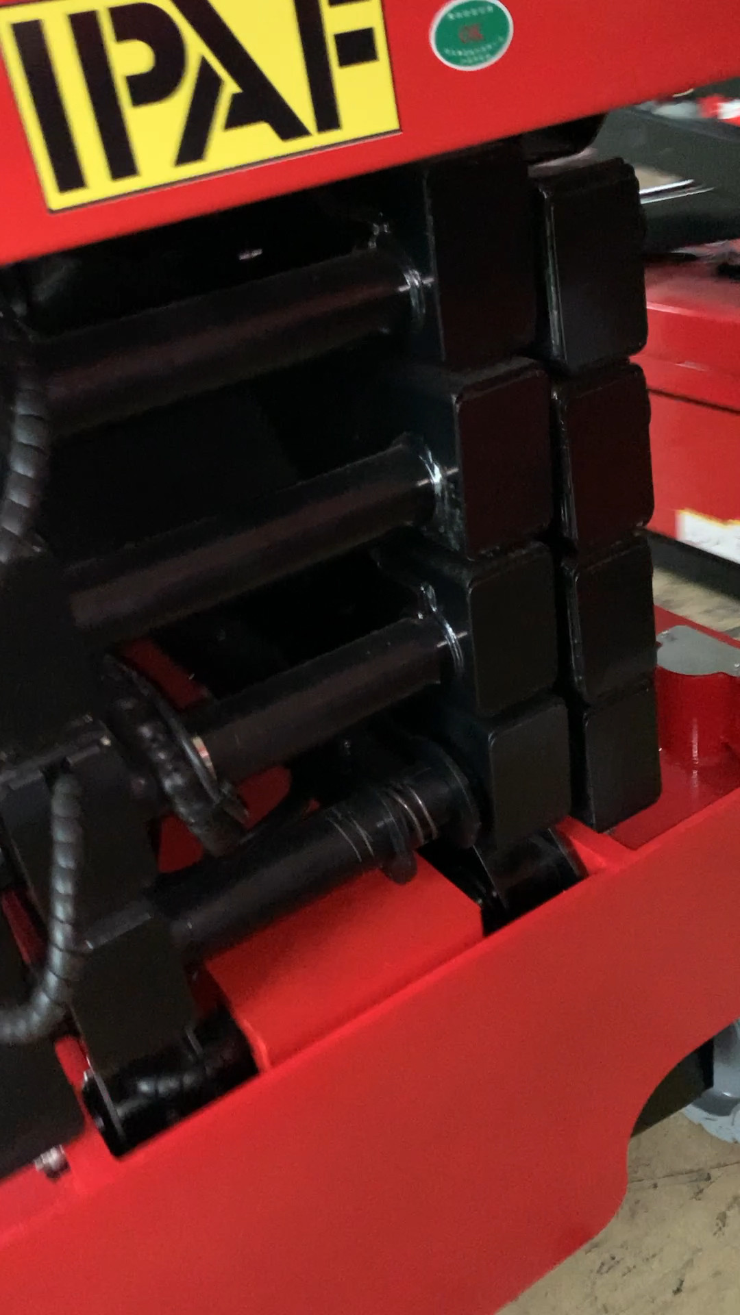 10m Height 450kg Hydraulic Scissor Lift Platform For Construction