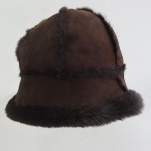 Quality Cheap custom sheepskin winter hat logo wholesale