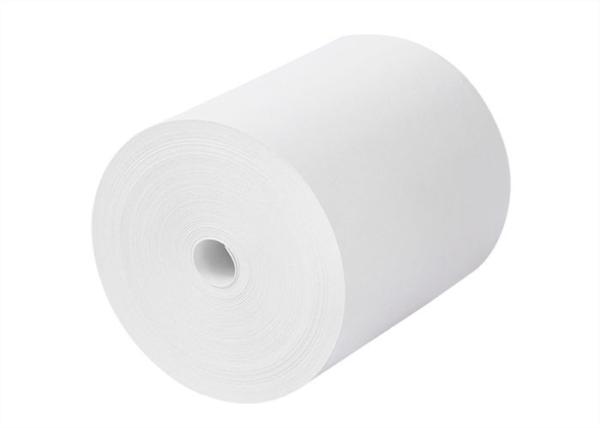 Cheap 55gsm ISO9001:2 NCR Custom Printed Thermal Paper Rolls for sale