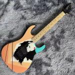Custom Grand B.C N.j Series Handpainted Electric Guitar Accept Guitar Bass OEM