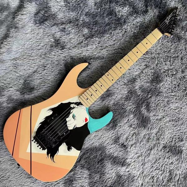 Custom Grand B.C N.j Series Handpainted Electric Guitar Accept Guitar Bass OEM