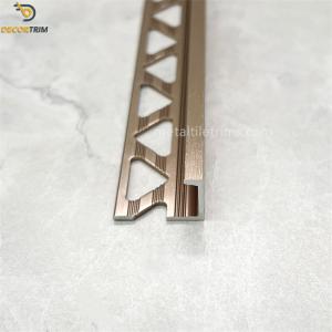 Quality Tile Molding Metal Tile Trims L Shape Aluminium Trim Profiles wholesale