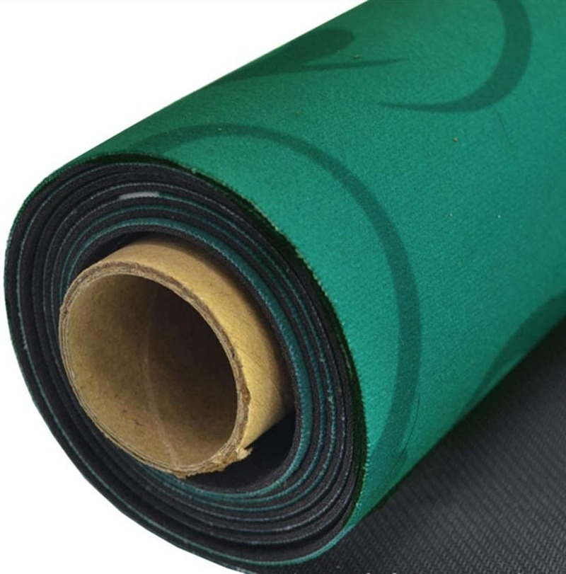 Minglu CPM-006  Manufacture of Rubber Round Casino Table mat
