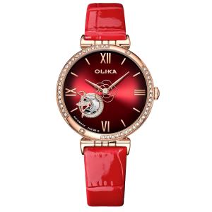 Quality 3ATM Waterproof Ladies Mechanical Watch , Custom Luxury Mechanical Watch wholesale