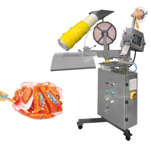 Quality Fruit And Vegetable Mesh Bag Packing Machine Semi Auto Net Bag Packaging Equipment wholesale