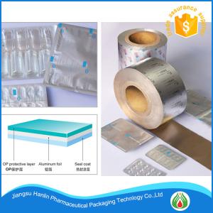 Quality Alloy 8011 backed ptp aluminium foil for pharmaceutical packaging wholesale