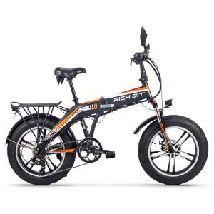 Quality 20 Inch Fat Tire Folding E Bike Snow Bike Electric 4 Chaoyang Tire 48v 500 Watt 9.6Ah wholesale