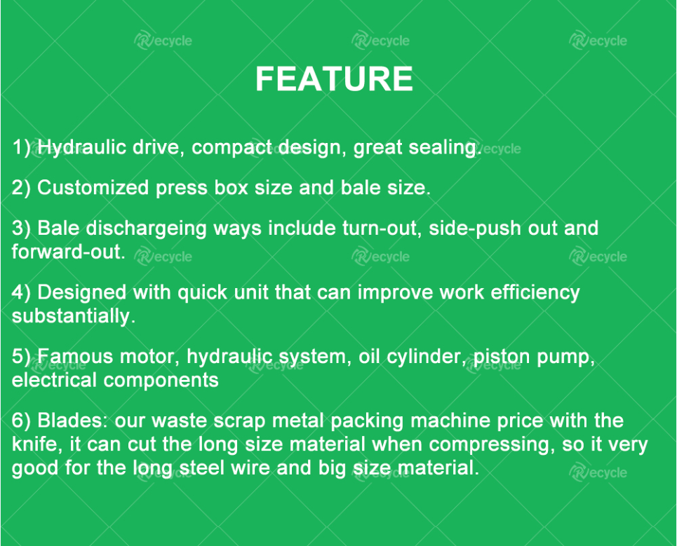 Fully Automatic Baler Machine Customzied For Stainless Steel