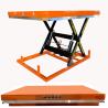 Buy cheap 1000kg Single Electric Stationary Scissor Lift Tables Max Height 1300mm from wholesalers