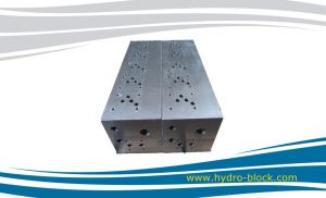 Quality 1045 steel 16 thru diameter reversing vale hydraulic manifold block wholesale