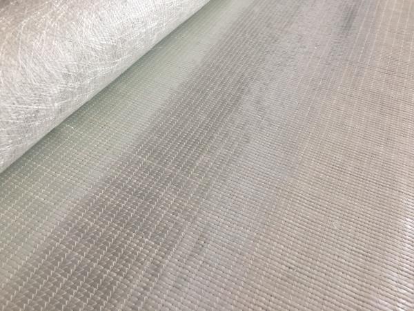 32 oz x 11inch e glass. This knit fiberglass fabric features yarns running in