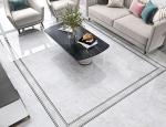 3D Inkjet Printing Luxury Porcelain Tile Golden , 800x800mm 3pcs Full Polished