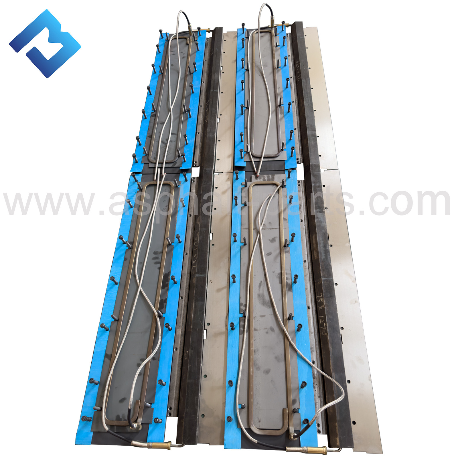 High Quality AB500-2TV Basic Screed Plate For Asphalt Paver Stove 2051692 Screed Plate Kit Material NM400 Hardox400