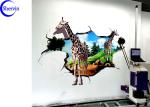 Water Based Ink CE ROHS CMYK 3D Wall Inkjet Printer