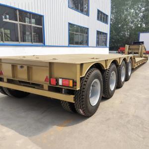 Quality Detachable Gooseneck 4 Axle RGN Multi Axle Modular Trailer wholesale