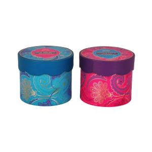 Quality Cylinder Shape Cardboard Paper Tube With Gold Hot Foil Stamping OEM wholesale