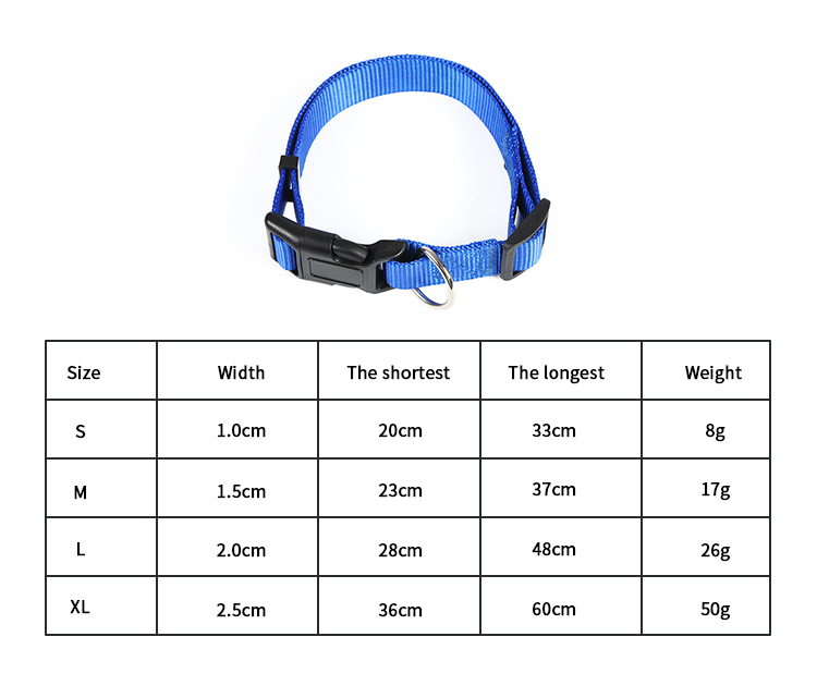 Dog Collar Oem Custom Luxury Personalized Logo Adjustable Pet Blank Plain Nylon Collars