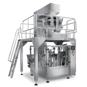 Quality Rotary Automatic Granule Packing Machine Premade Stand Up Zipper Gusset Pouch wholesale