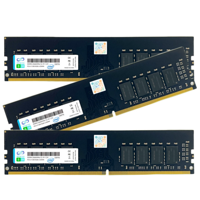 INFINITES INTEL Memory DDR4 Memory Module UDIMM DDR4 16GB 2666MHz 1.2V 288pin Memory card