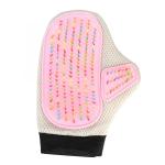 Deshedding Glove Curved Massage Needles For Cat / Dog Pet Cleaning