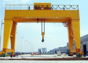 Quality High Strength Workshop Gantry Crane Double Girder Heavy Lift FEM DIN Standard wholesale