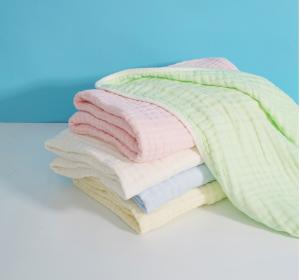 Quality 40SX30S Blended Modal Cotton Baby Gauze Fabric Three Layers Breathable wholesale