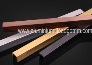 Quality U Shaped Stainless Steel Decorative Trim Listello Trim Profiles For Wall wholesale