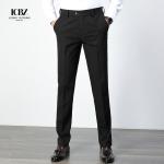 Plus Size Chino Casual Men's Pants Trousers with Side Pockets in Nonwoven Fabric