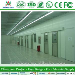 Quality Sandwich Panel FDA Food Electronics Cleanroom Design wholesale