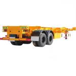 12 Tire Number Container Chassis Semi-Trailer Robust Design For Heavy-Duty