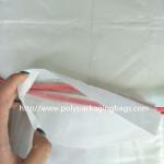 Matte CPE Vinyl Small Drawstring Pouch Bags Women'S Makeup Pouch