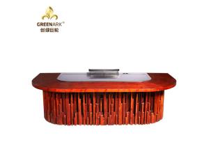 Quality Orient Wood Spirit Teppanyaki Hibachi Grill Table For Restaurant / Outdoor Barbecue wholesale