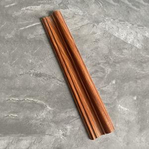 Quality 18mm Polyvinyl Chloride Plastic Pre Finished Skirting Boards wholesale