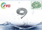 Double Buckle Kitchen Pull Out Faucet Flexible Shower Hose Handheld Metal Chrome