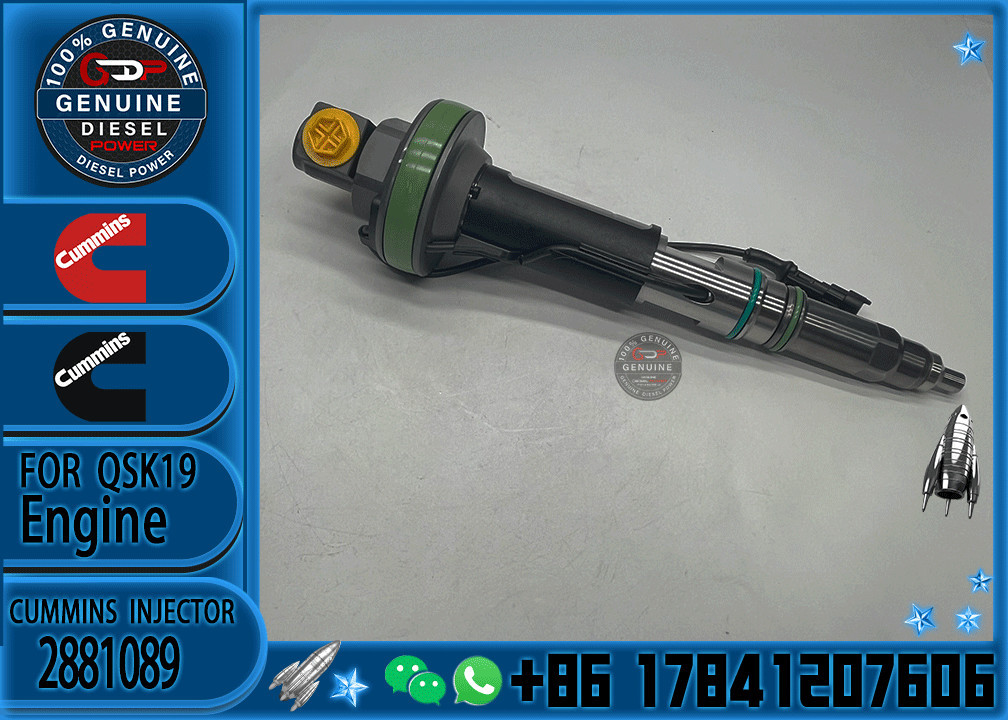Diesel Fuel Injector 2867148 2882078 2881089 F00BJ0002 for Cum mins QSK19 QSK60 Diesel Engines
