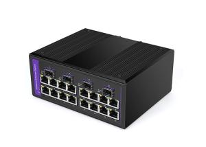 Quality Gigabit Central Ethernet Switch,managed,16x10/100/1000Base-TX + 2xGbE Combo wholesale