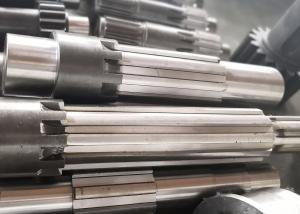 Quality Rectangular Parallel Spline Gear Shaft Transmission Parts Spline Grinding wholesale