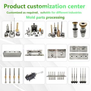 Quality 1.2344 Durable Die Casting Mold Parts Nozzle Tips For Hot Runner System wholesale