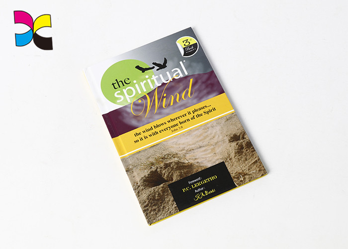 Offset Paper Hardcover Book Printing Aqueous Varnish Hot Stamping Hard Proofs