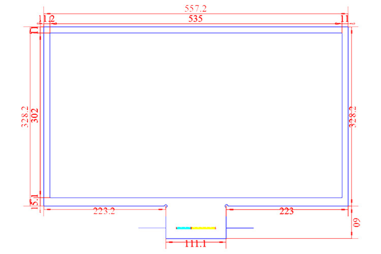 85% Transparency Touch Screen Foil USB 24 Inch Nano Materials