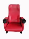 Modern Commercial Theater Seating Integral Cupholder Armrest Smooth Operation