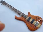 professional active electric bass guitar neck through body bass guitar with