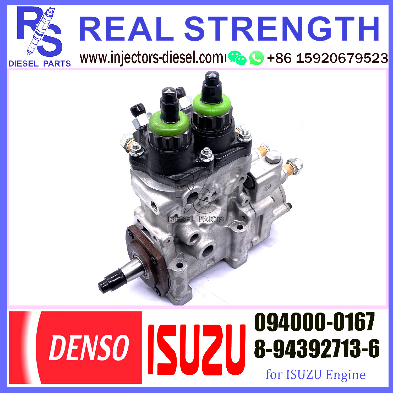 DENSO HP3 pump Fuel Injection Pump 094000-0167 094000-0161 For ISUZU 6HK1 8-94392713-6