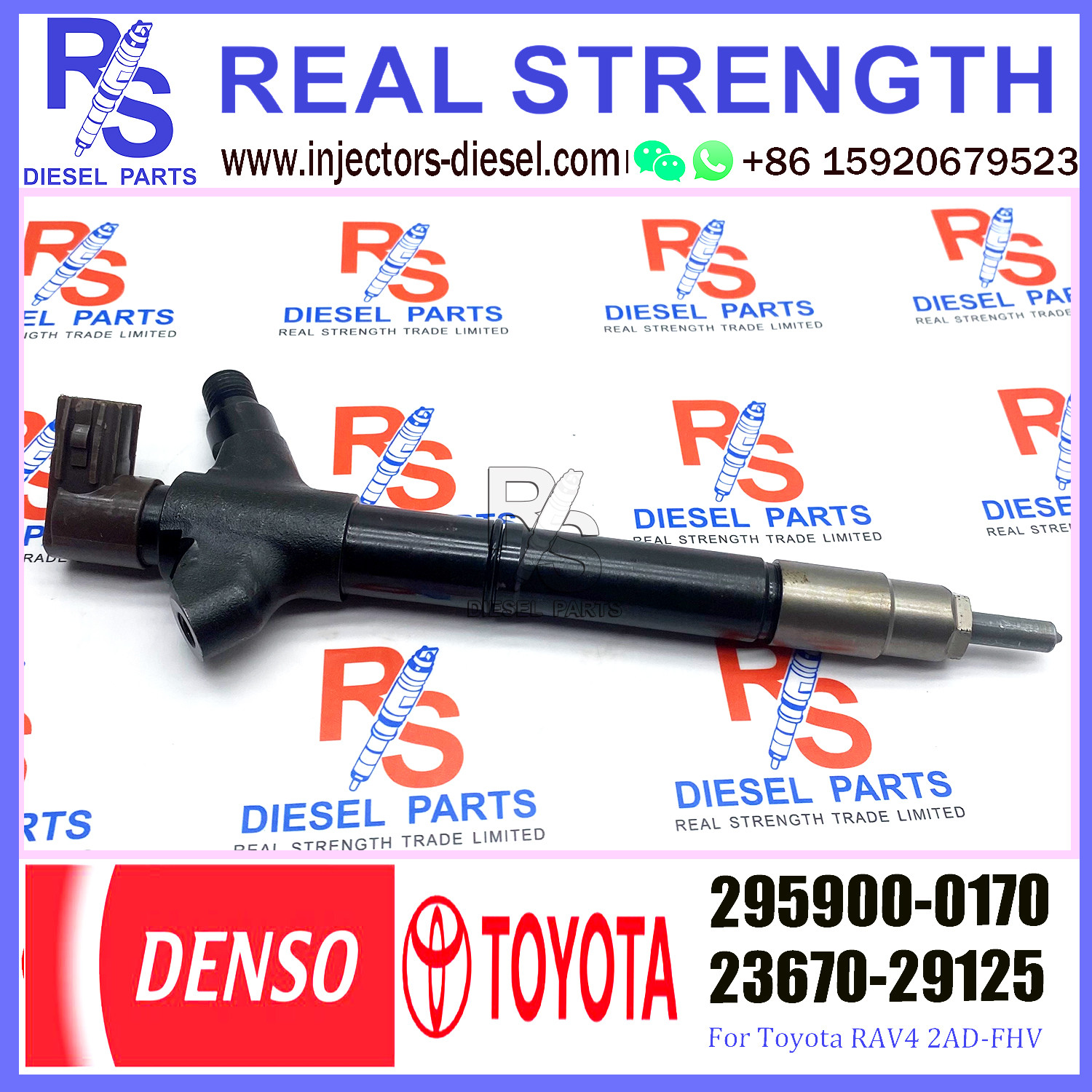 295900-0050 TOYOTA Fuel Injector 295900-0080 295900-0170 23670-26060 23670-0r090