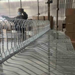 Quality 16inch Good Price Wire Shirt Hangers For Laundromat wholesale